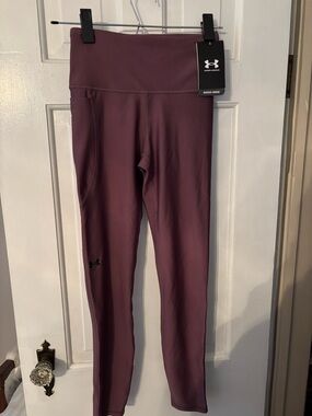 Under Armour Women's High-Waist Leggings - Plum Purple